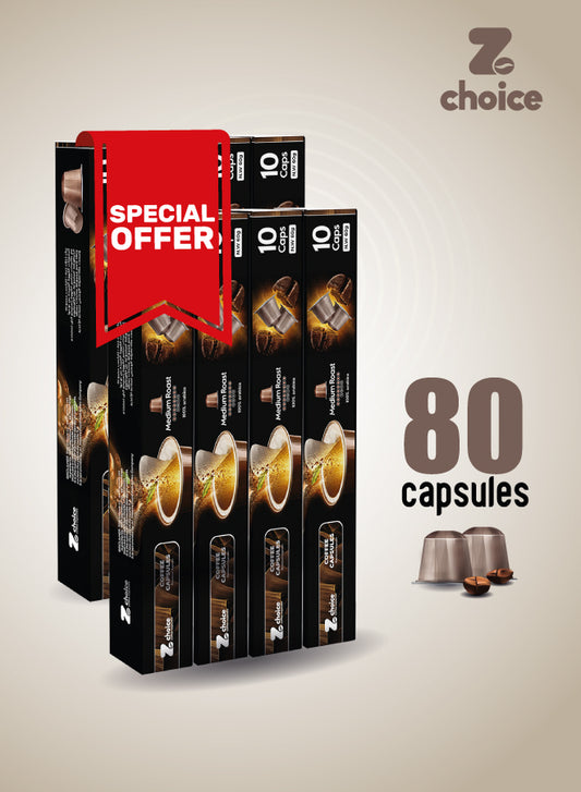Special Offer - 80 Medium Roast Coffee Capsules