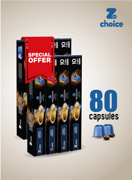 Special Offer - 80 Light Roast Coffee Capsules