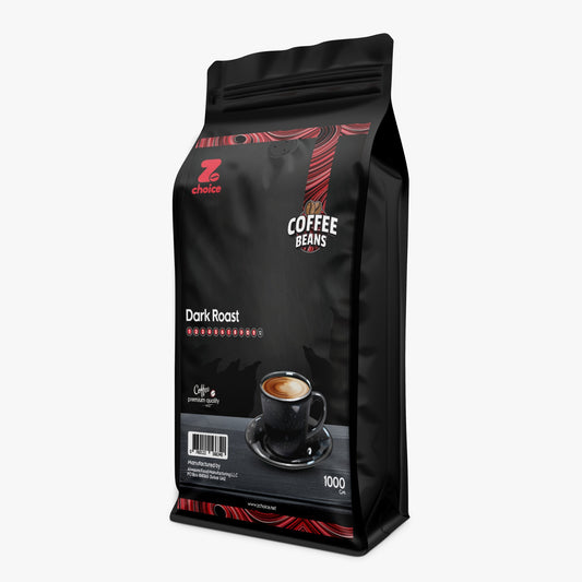 Dark roasted coffee beans - 1000 Gm