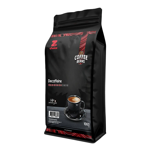 Decaffeinated roasted coffee beans - 1000 Gm