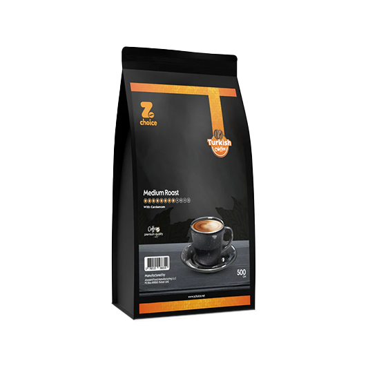 Medium roast Turkish coffee (with cardamom) - 500 Gm